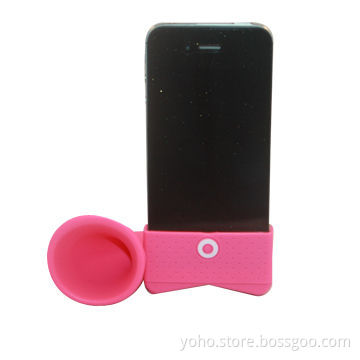 Silicone Speaker Function and Capacitive Stylus for iPhone 4S, Supports Function Shape
